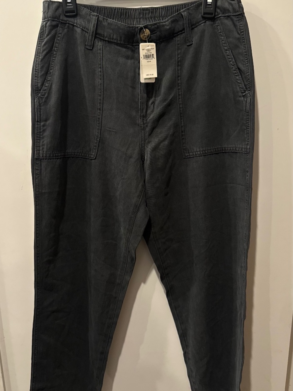 Aerie Jogger Elastic Waist Raw Hem Pants Size M